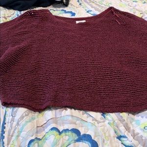 Cropped sweater